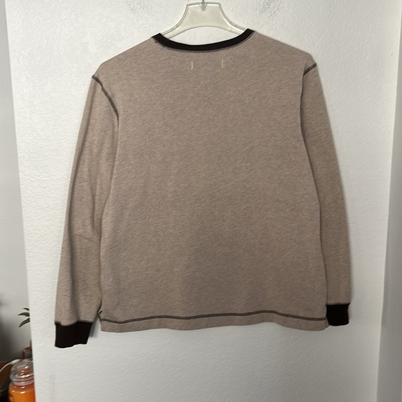 🏝️TOMMY BAHAMA PULLOVER SIZE L TAN & BROWN NWOT EXCELLENT CONDITION! - Picture 5 of 6